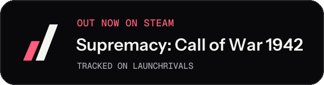 Dark launch badge for Supremacy: Call of War 1942