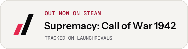 Light launch badge for Supremacy: Call of War 1942