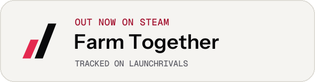 Light launch badge for Farm Together