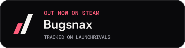 Dark launch badge for Bugsnax