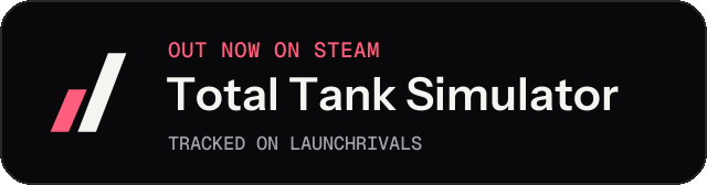 Dark launch badge for Total Tank Simulator