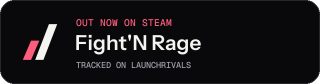Dark launch badge for Fight'N Rage