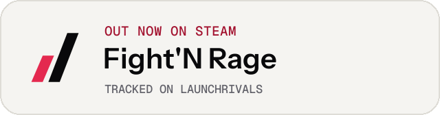 Light launch badge for Fight'N Rage
