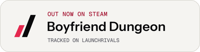 Light launch badge for Boyfriend Dungeon