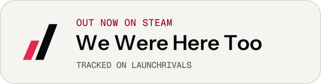 Light launch badge for We Were Here Too