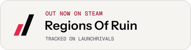 Light launch badge for Regions Of Ruin