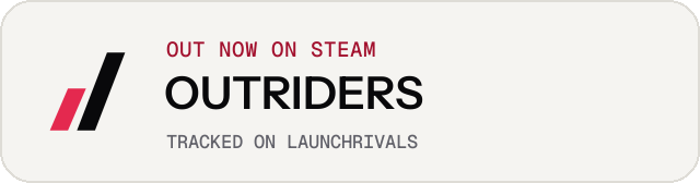 Light launch badge for OUTRIDERS