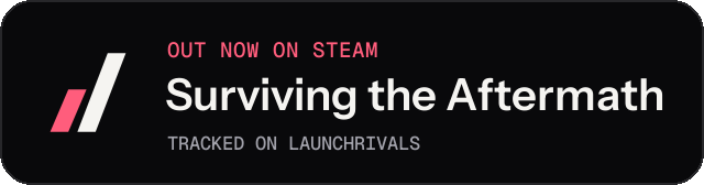 Dark launch badge for Surviving the Aftermath