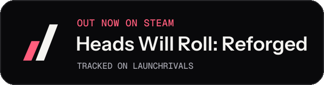 Dark launch badge for Heads Will Roll: Reforged
