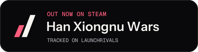 Dark launch badge for Han Xiongnu Wars