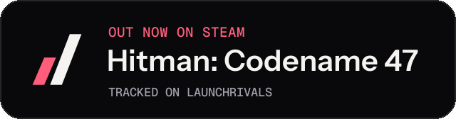 Dark launch badge for Hitman: Codename 47
