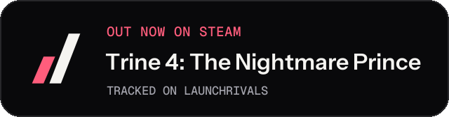 Dark launch badge for Trine 4: The Nightmare Prince
