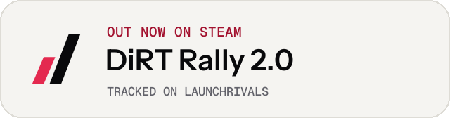 Light launch badge for DiRT Rally 2.0