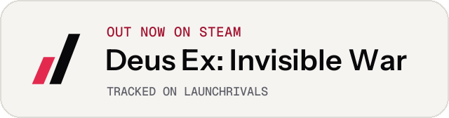 Light launch badge for Deus Ex: Invisible War