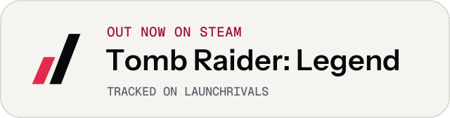Light launch badge for Tomb Raider: Legend