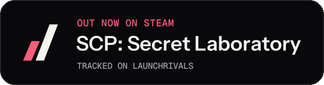 Dark launch badge for SCP: Secret Laboratory