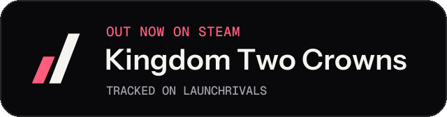 Dark launch badge for Kingdom Two Crowns