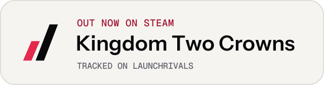 Light launch badge for Kingdom Two Crowns