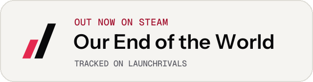 Light launch badge for Our End of the World