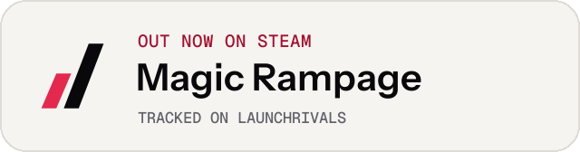 Light launch badge for Magic Rampage