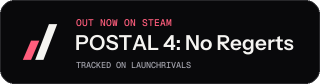Dark launch badge for POSTAL 4: No Regerts