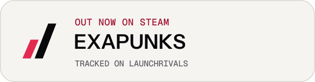 Light launch badge for EXAPUNKS