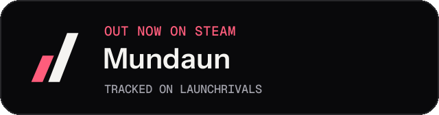 Dark launch badge for Mundaun
