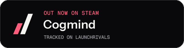 Dark launch badge for Cogmind