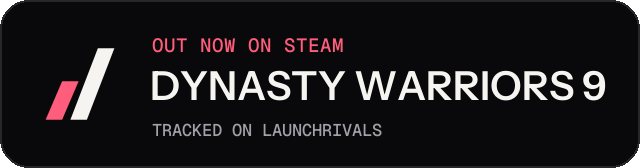 Dark launch badge for DYNASTY WARRIORS 9