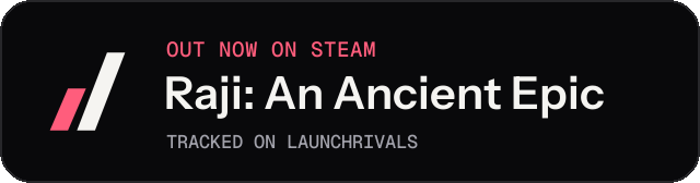 Dark launch badge for Raji: An Ancient Epic