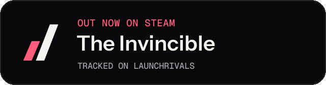 Dark launch badge for The Invincible