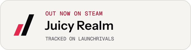 Light launch badge for Juicy Realm