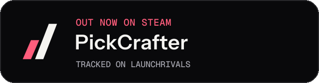 Dark launch badge for PickCrafter