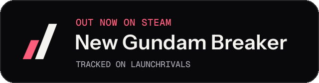 Dark launch badge for New Gundam Breaker