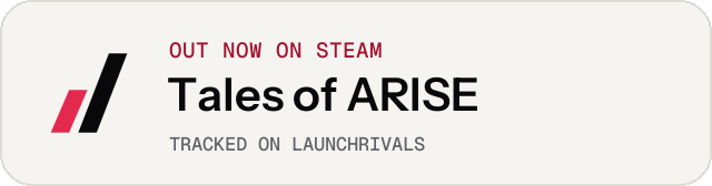 Light launch badge for Tales of ARISE