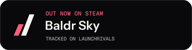 Dark launch badge for Baldr Sky