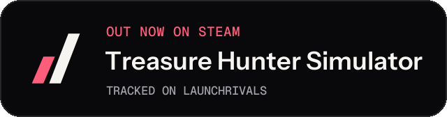 Dark launch badge for Treasure Hunter Simulator