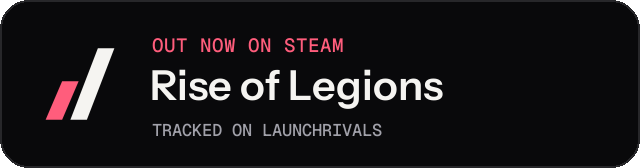 Dark launch badge for Rise of Legions
