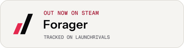 Light launch badge for Forager