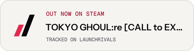 Light launch badge for TOKYO GHOUL:re [CALL to EXIST]