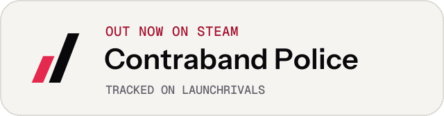 Light launch badge for Contraband Police
