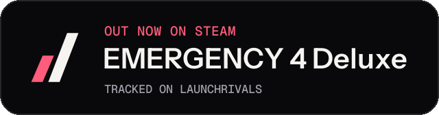 Dark launch badge for EMERGENCY 4 Deluxe