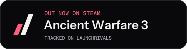 Dark launch badge for Ancient Warfare 3