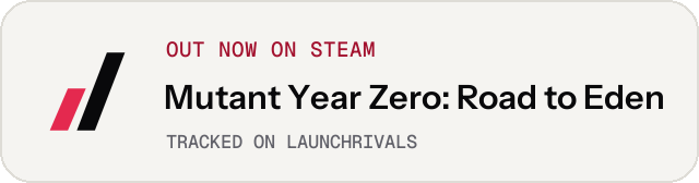 Light launch badge for Mutant Year Zero: Road to Eden