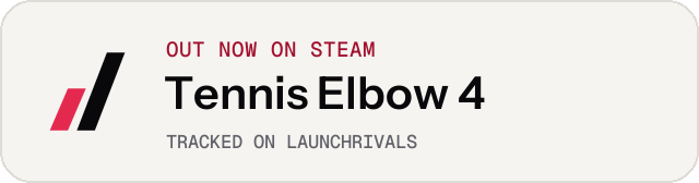 Light launch badge for Tennis Elbow 4