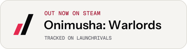 Light launch badge for Onimusha: Warlords