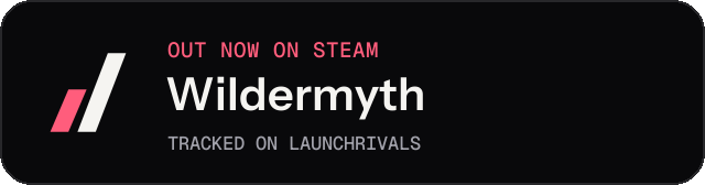 Dark launch badge for Wildermyth