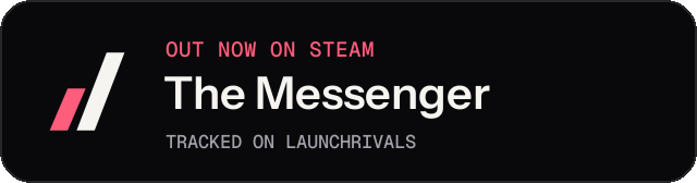 Dark launch badge for The Messenger