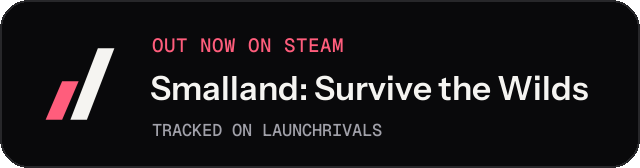 Dark launch badge for Smalland: Survive the Wilds