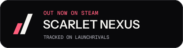 Dark launch badge for SCARLET NEXUS
